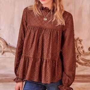 Sezane | Gabbie lace blouse